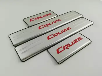 

Stainless Steel Outer Threshold Bar Decoration Accessories For Chevrolet Cruze 2017
