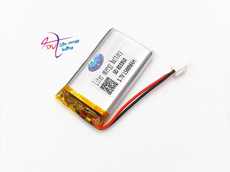 XHR 2P 2 54 803050 3 7 V 1500MAH литий полимерная батарея 803048 Беспроводная машина для
