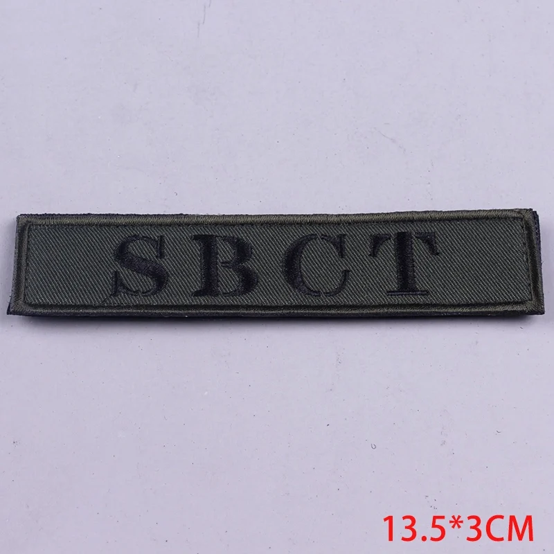 Военный боевой дух Армии патч полосы на куртке тактическая патч-ткань Stcikers SWAT MP MED Commando военный значок патчи H - Цвет: 3P-MST0032