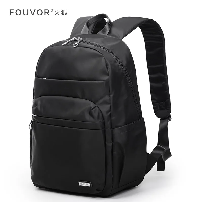 Fouvor Women Waterproof Oxford Simple Versatile Canvas Large Capacity Bag Travel Backpack Business Lady School Bag 2800-14 