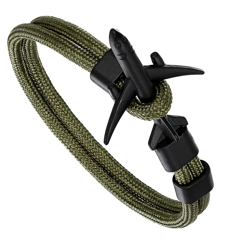 Airplane paracord bracelet Jet Set Generation