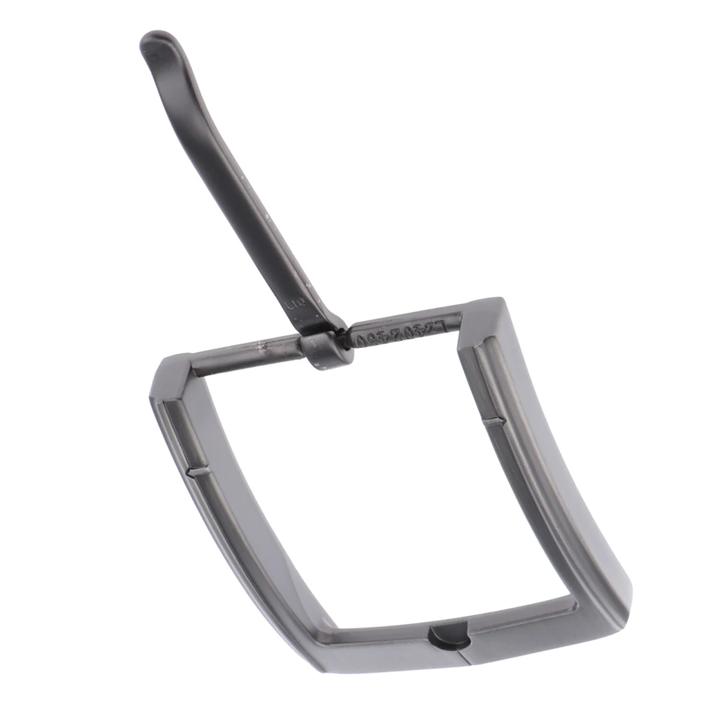 Mens Alloy Antique Belt Buckle Single Prong Rectangular Pin Buckle