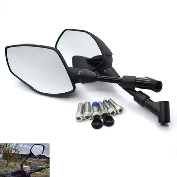 

Universal 8mm 10mm Motorcycle Convex Rear View Mirror black For honda CRF230M CRF230L XR650L CRF250R CRF110F CRF125F CRF100F