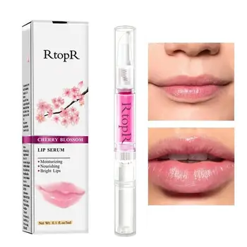 

3ml Cherry Lip Care Serum Lip Plumper Repairing Lip Mask Exfoliating Reduce Fine Lines Increase Moisturizing Lip Elasticity