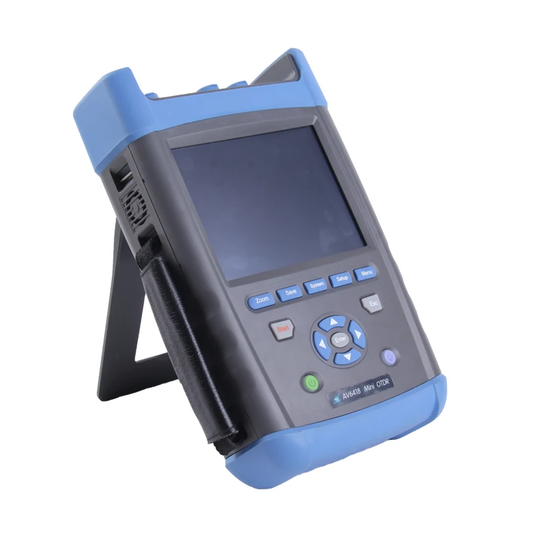 

OTDR AV6418 1310/1550nm 45/43dB OTDR Tester Fiber Optic OTDR with Function of power meter and VFL