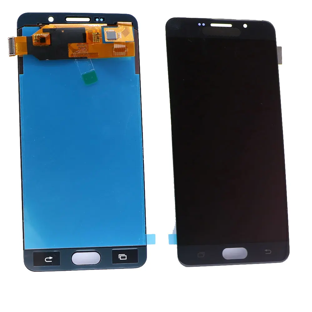 

100% Tested For Samsung Galaxy A7 2016 A710 A710F A710M Phone LCDs touch screen digitizer component with brightness adjustment