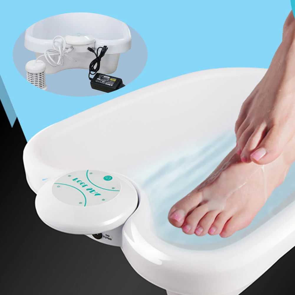 Tool Relief Electric Cell Apparatus Spa Footbath Detox Machine Aqua Practical Home Foot Massage Ionic Cleanse Professional