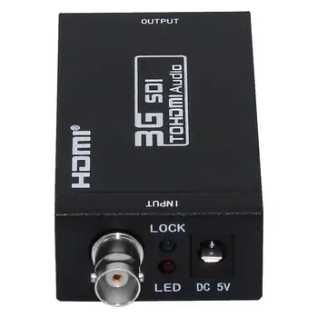 

SDI To HDMI Converter SD-SDI HD-SDI 3G-SDI To HDMI Adapter Audio Converter 1080P HDMI 1080P Adapter Converter Box