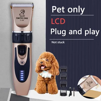 

Professional Pet Dog Hair Trimmer Pet Metal Animal Hair Clipper Electric Cordless Home Hair Grooming Haircut De Corta Cabelo