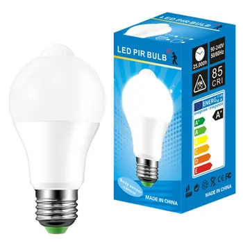 

PIR Motion Sensor Auto Energy Saving Light Bulb Infrared Lamp Dusk Till Dawn Indoor/Outdoor Lighting