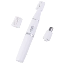 New 2 In 1 Electric Nose Ear Trimmer Shaving Eyebrow Shaver For Men Women Hairs Razor Hair Removal