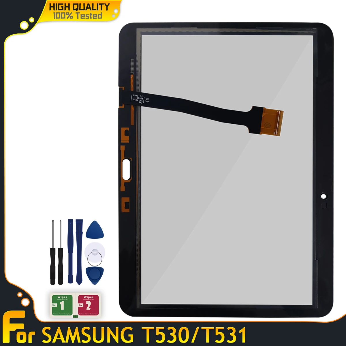USA Samsung Galaxy Tab 4 10.1 T530 T531 T535 Digitizer Touch Screen Panel Glass 