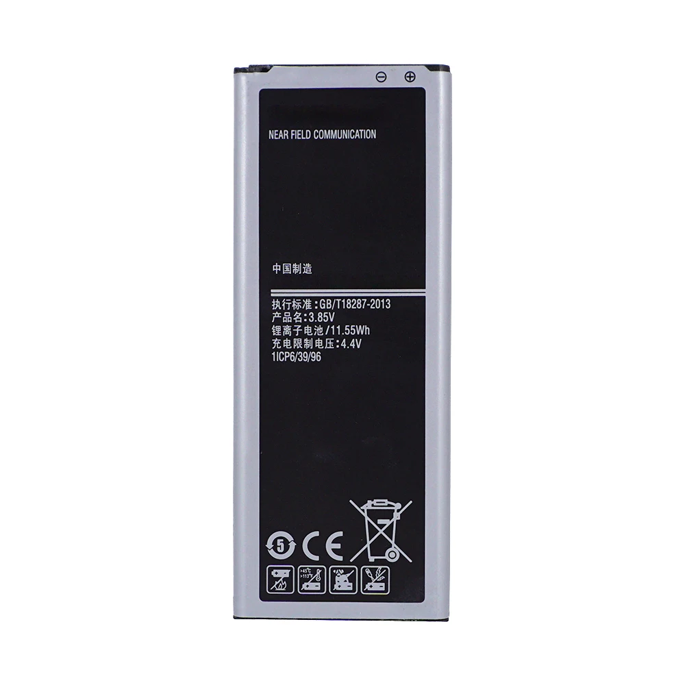 2 шт. OHD оригинальный EB BN916BBC батареи для Samsung GALAXY NOTE4 N9100 N9108V N9109V N9106W NOTE 4 с NFC 3000mAh 5