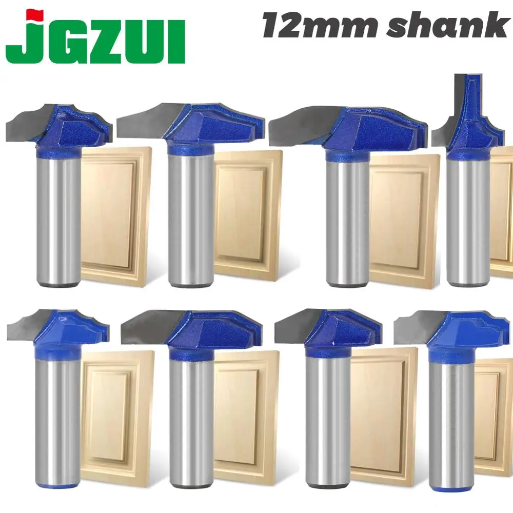 1 pc 12mm Shank Woodworking Door Frame Router Bits for wood carbide