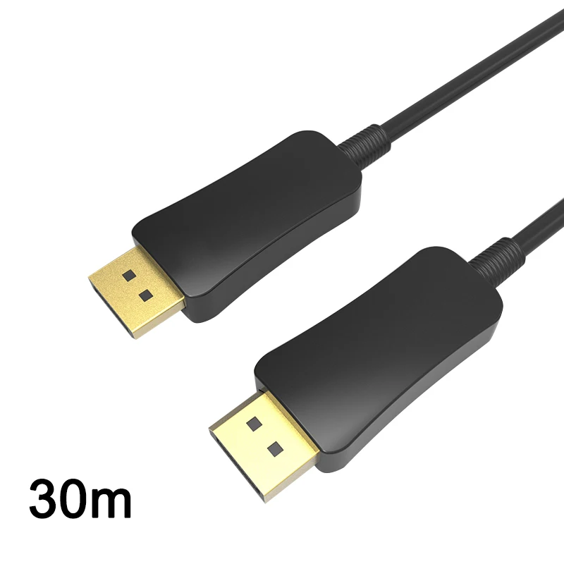 4K 60Hz 1 2 версия DP волоконно оптическая линия передачи позолоченный не ржавеет HD