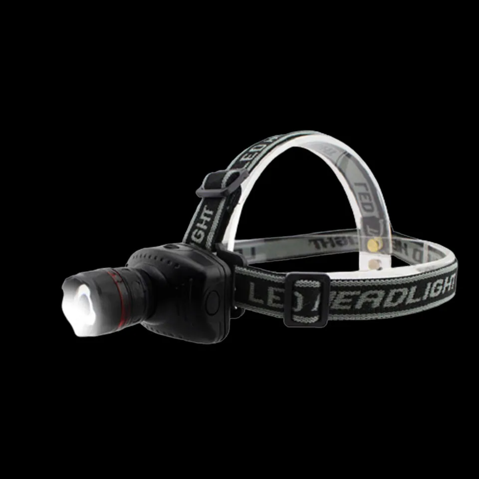 

WALK FISH Fishing Headlamp Plastic ABS Telescopic Headlight Head Lamp LED High-concentration Flashlight Outdoor Working Light