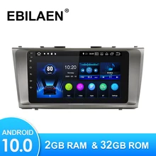 Lecteur multimédia de voiture Android 10.0 pour Toyota Camry 40 2006-2011 Autoradio GPS caméra de Navigation WIFI IPS écran stéréo RDS