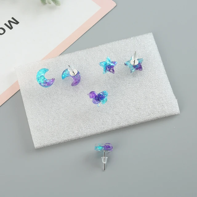 Earrings for Girls Kids Jewelry Cute Earrings Fun Colorful Stud Earrings,  Animal Rainbow Unicorn Cute Earring Jewelry Set Gifts for Teen Girls Women  24 Pairs 