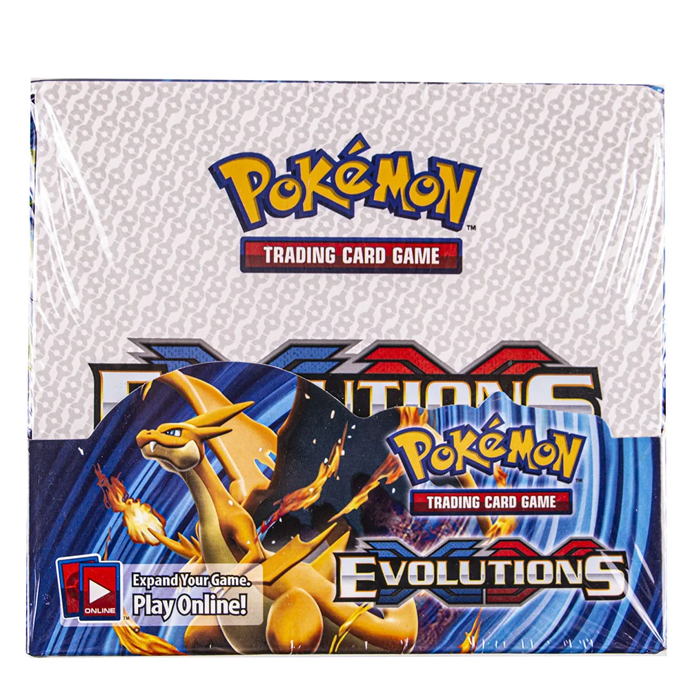 Pokemon Evolutions XY sealed unopened booster box 36 packs of 10 cards 