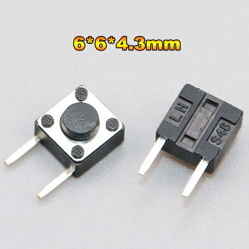 Joli à bouton-poussoir tactile pour voiture, télécommande, bouton prédire,  micro-interrupteur, momentané, SMD, DIP, 2*4, 3*6, 4*4, 6*6, 16 modèles, 80  pièces - AliExpress