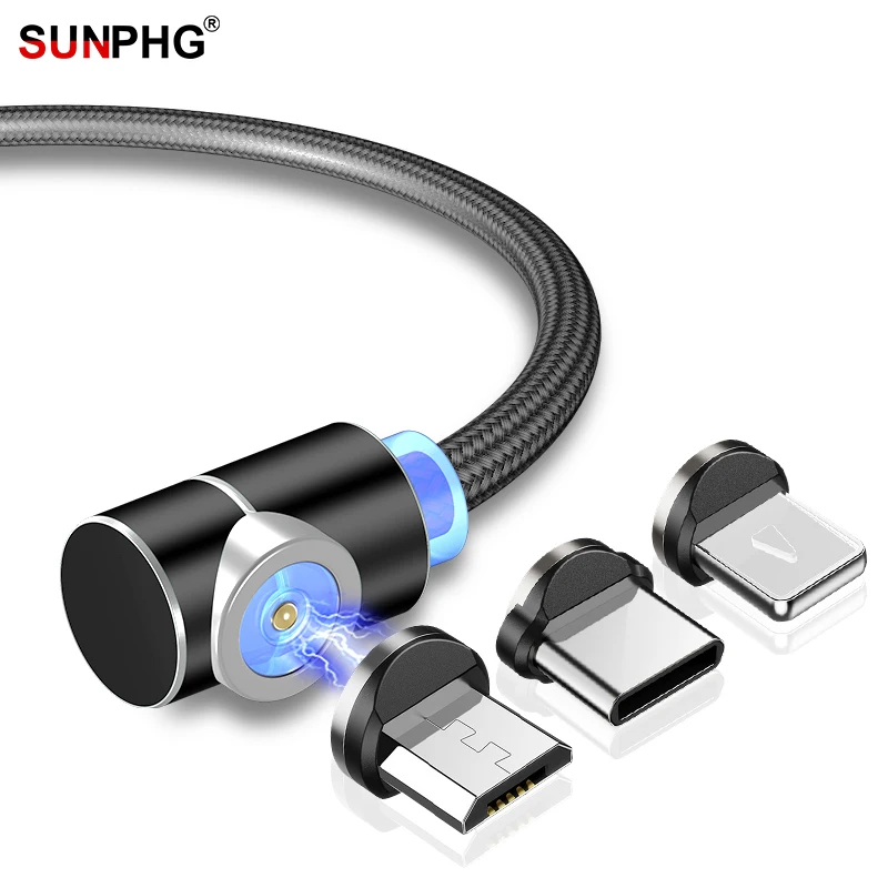 Магнитный кабель SUNPHG Micro USB Type C адаптер зарядное устройство для iPhone 11 XS Xiaomi mi 9 Redmi L