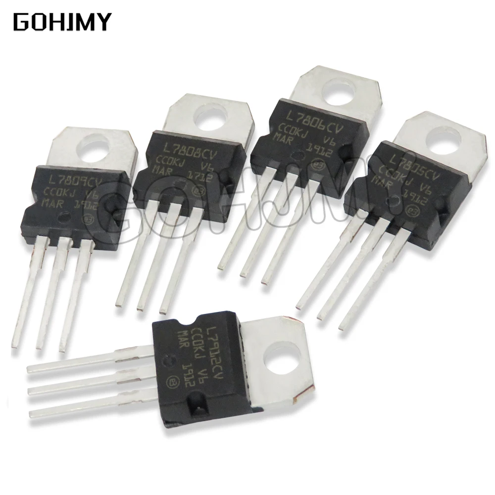 

10 шт., L7805, L7805CV, L7806CV, L7808CV, L7809CV, L7812CV, L7815CV, L7824CV, L7905CV, L7908CV, L7909CV, L7912CV, L7915CV, L7924CV, TO-220