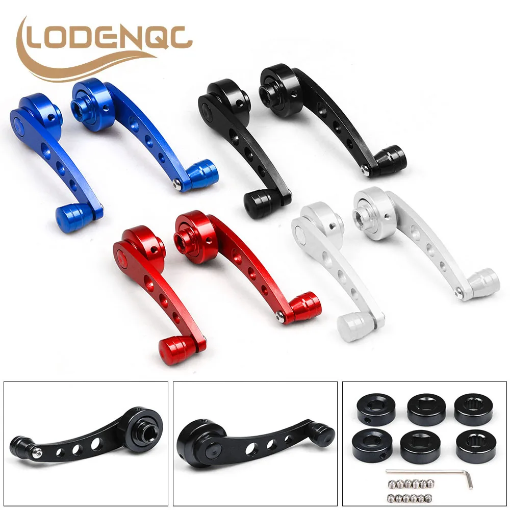 Manivelas Para Ventanillas De Coche - Pack De 2 Unidades, Metal Plateado, Para Coches Antiguos