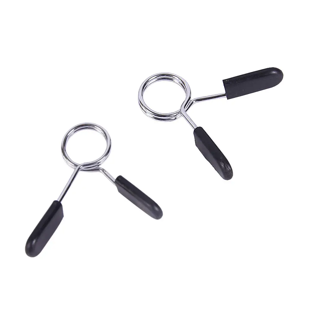 2pcs 25mm Spinlock Collars Barbell Collar Lock Dumbell Clips Clamp Weight lifting Bar Gym Dumbbell Fitness Body Building | Спорт и