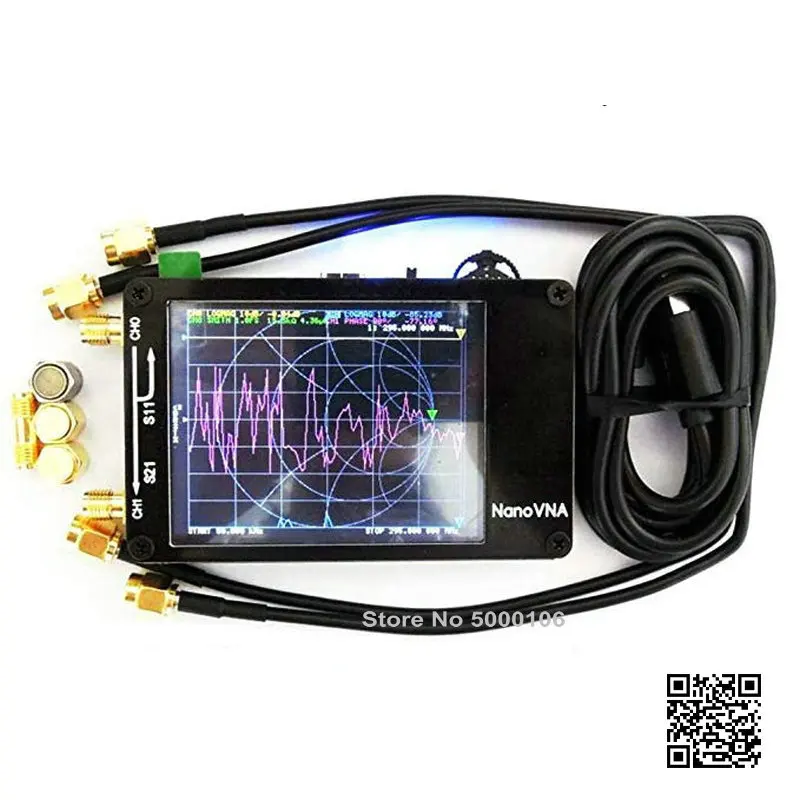 Оригинальная векторная сетевая антенна NanoVNA H анализатор коротких волн MF HF VHF UHF