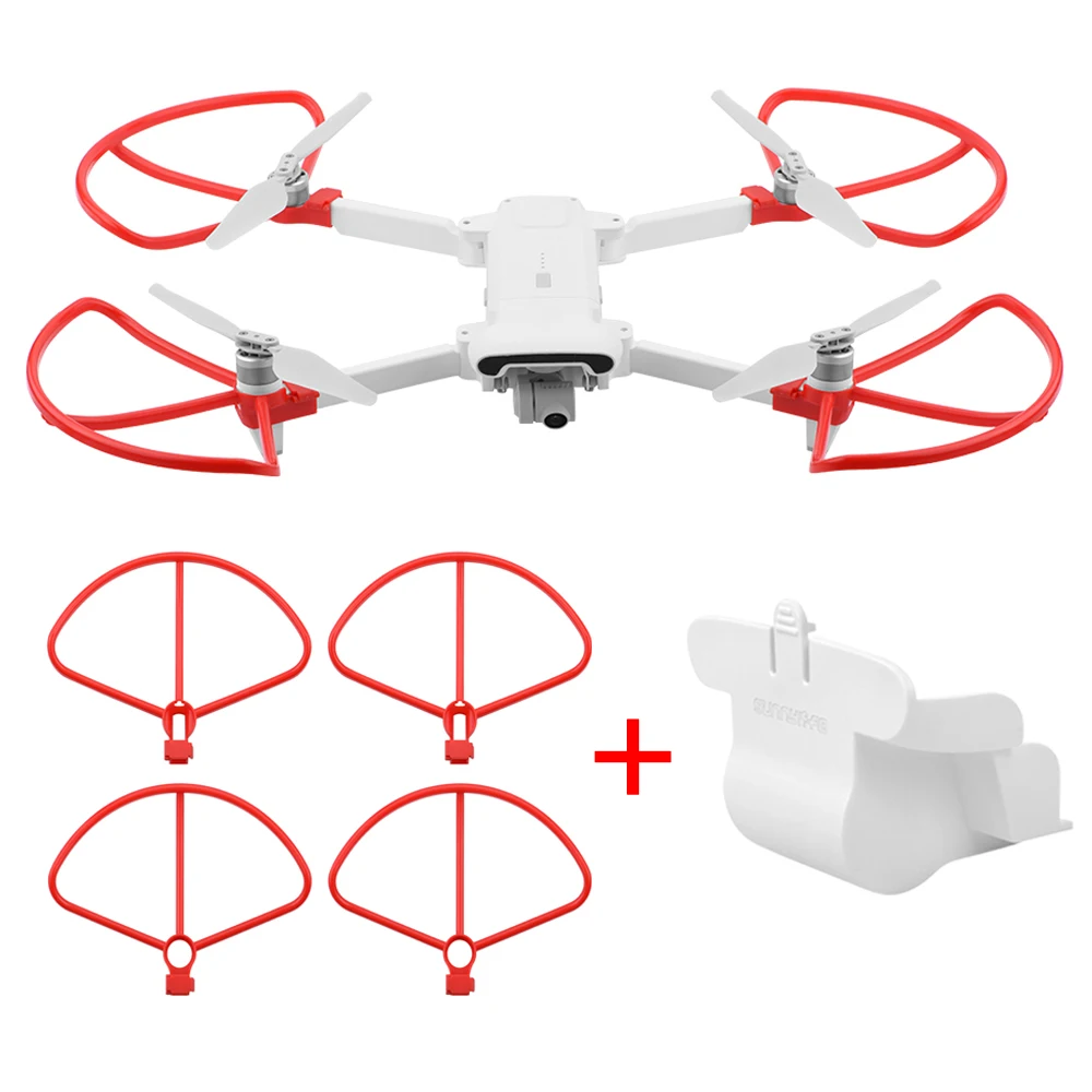 Складной пропеллер+ расширенный увеличенный Штатив для ног+ Защитная крышка для объектива+ защитные кольца для Xiaomi FIMI X8 SE Drone аксессуары