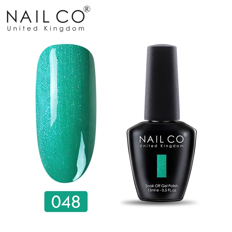 NAILCO замочить УФ-гель для ногтей вылечивается с светодиодный лампой Блеск Гель-лак для ногтей lakiery hybrydowe гель для ногтей 15 мл Лак гибрид - Цвет: 11048