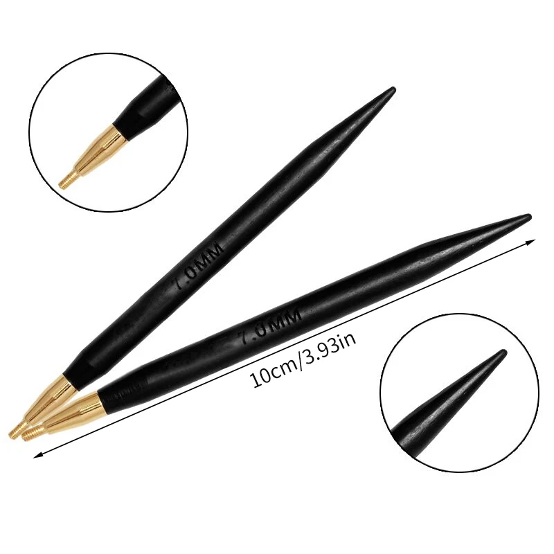 Sandalwood Circular Knitting Needles Crochet Weaving Pins Needlework Tools Wool Cotton Yarn DIY Knit Accessories knitting needles knitting supplies weaving tools knitting craft supplies