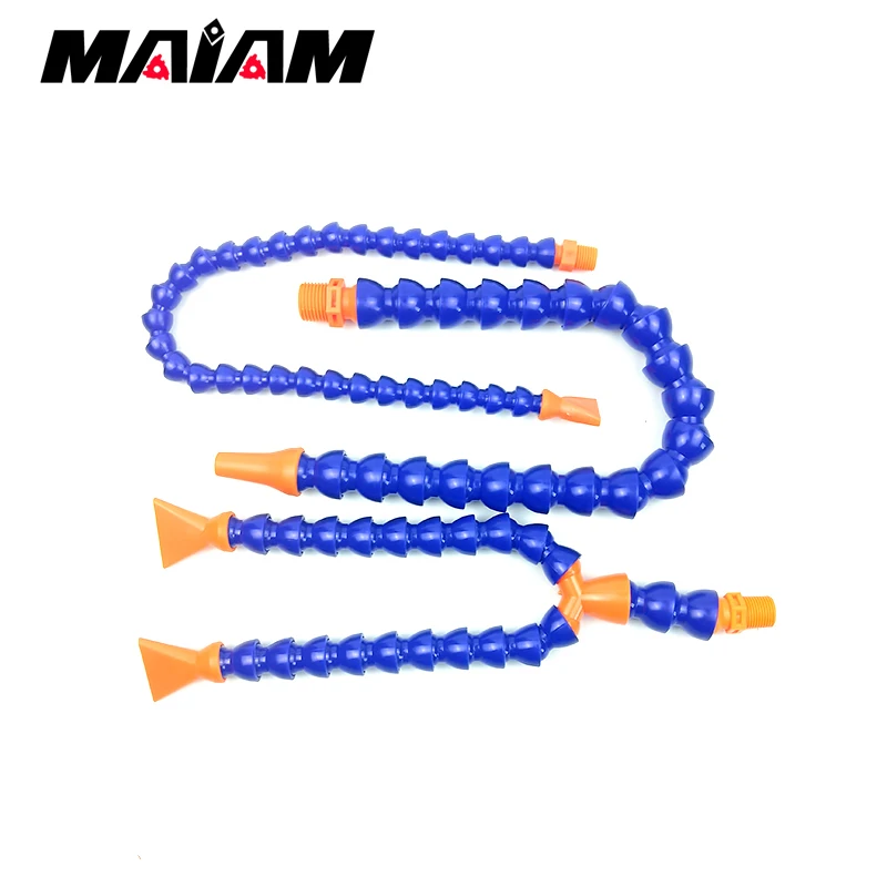 Tuyau de liquide de refroidissement d'huile réglable, buse plate ronde en  plastique, tuyaux flexibles d'eau et d'huile, 300mm, 400mm, 500mm, 600mm,  1/4mm, 3/8mm, 1/2mm, 6 pièces - AliExpress