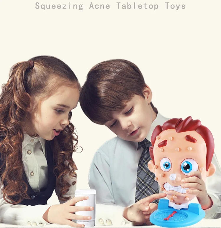Funny Toys Squeeze Acne Toy Popping Pimple Pete Parent-Child Board Games Water Spray Novelty Gags Fun Children Toys Gif (6)