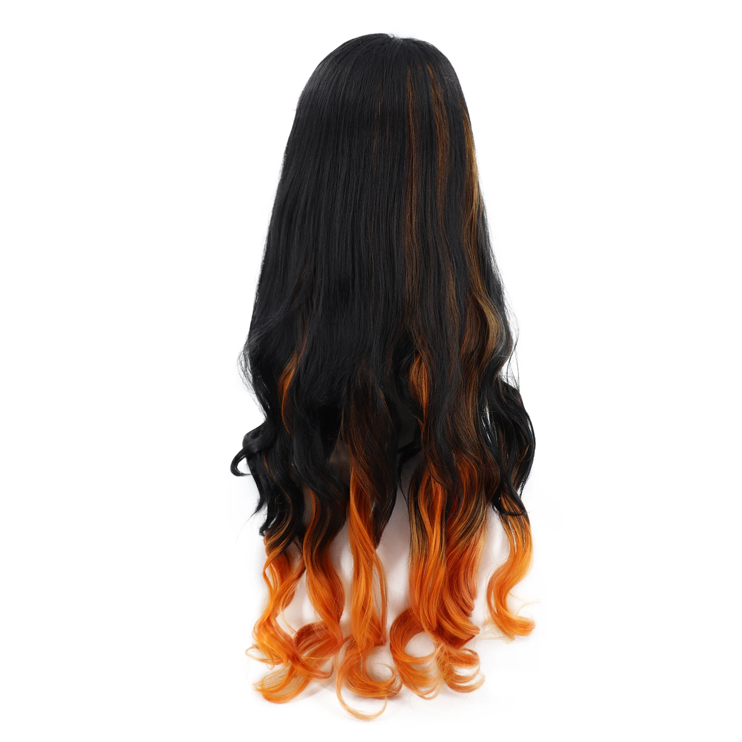 Kamado Nezuko Wig Demon Slayer: Kimetsu No Yaiba Nezuko Cosplay 95cm  Gradient Long Hair Accessories Heat Resistant Synthetic Wig - Cosplay  Costumes - AliExpress