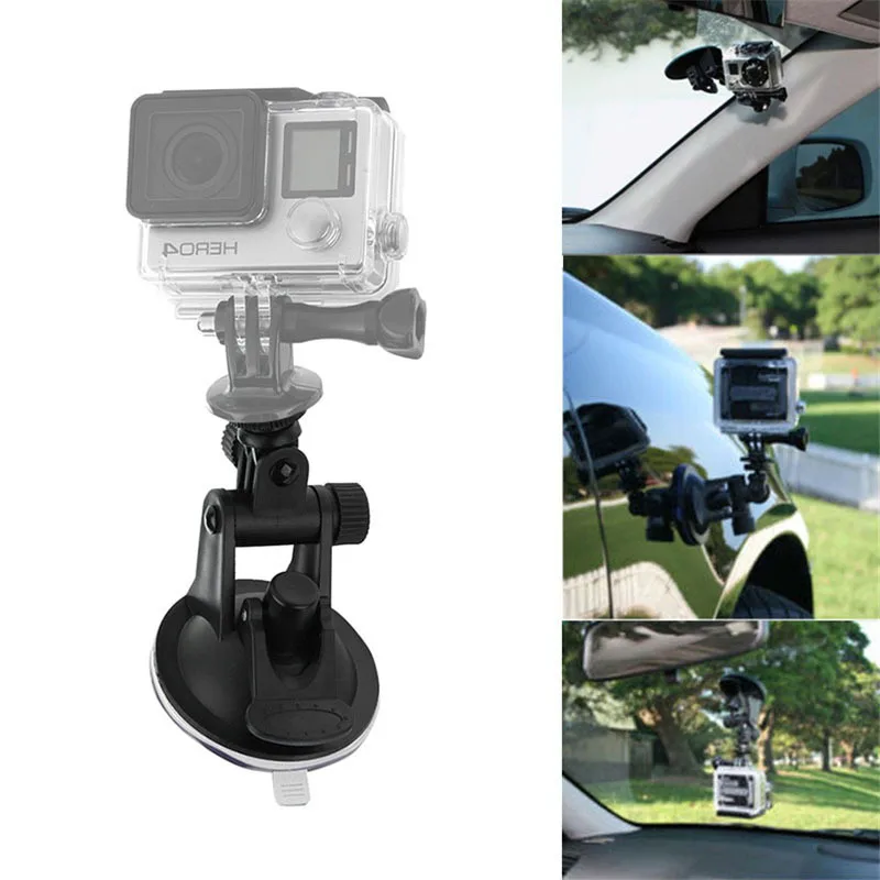 Мини присоска для Gopro Hero 3+ 4 5 6 7 для действия аксессуар для камеры лобовое стекло автомобиля присоска