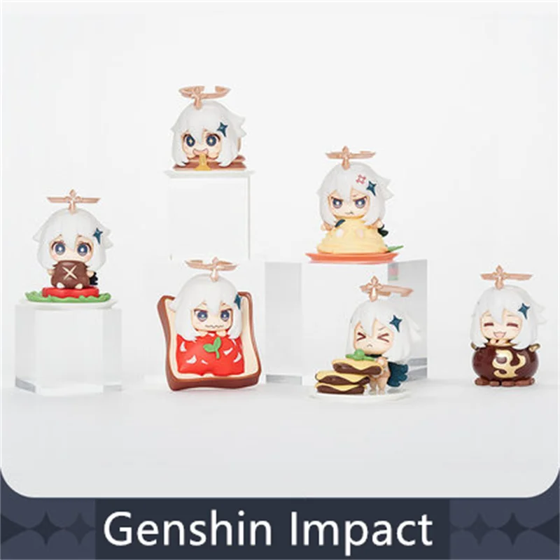 

Предварительная продажа: Аниме игра Genshin Impact [это не аварийная еда! 】Милая форма в стиле пищи paimon, официальная аутентичная