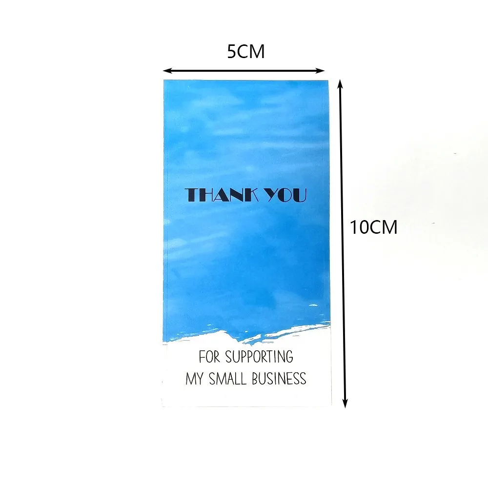 10-50pcs/pack Rectangular "Gift For You" Stickers Thank You Stickers For Small Business Gift Packaging Decor Sealing Labels