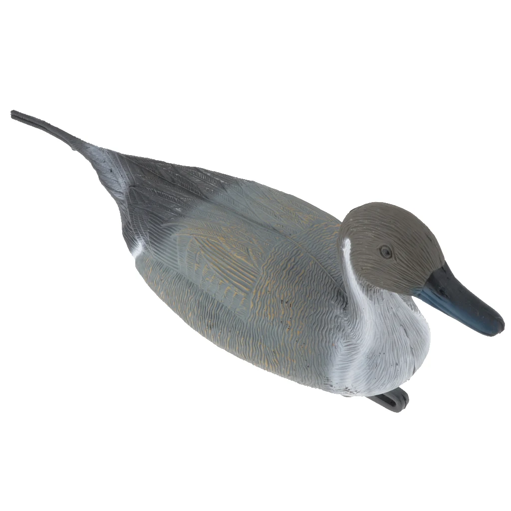 Lightweight Hollow Body Floating Duck Decoy Duck Hunting Decoys Hunting Bait Lifelike Pintail Garden Yard Scarer Lawn Ornaments