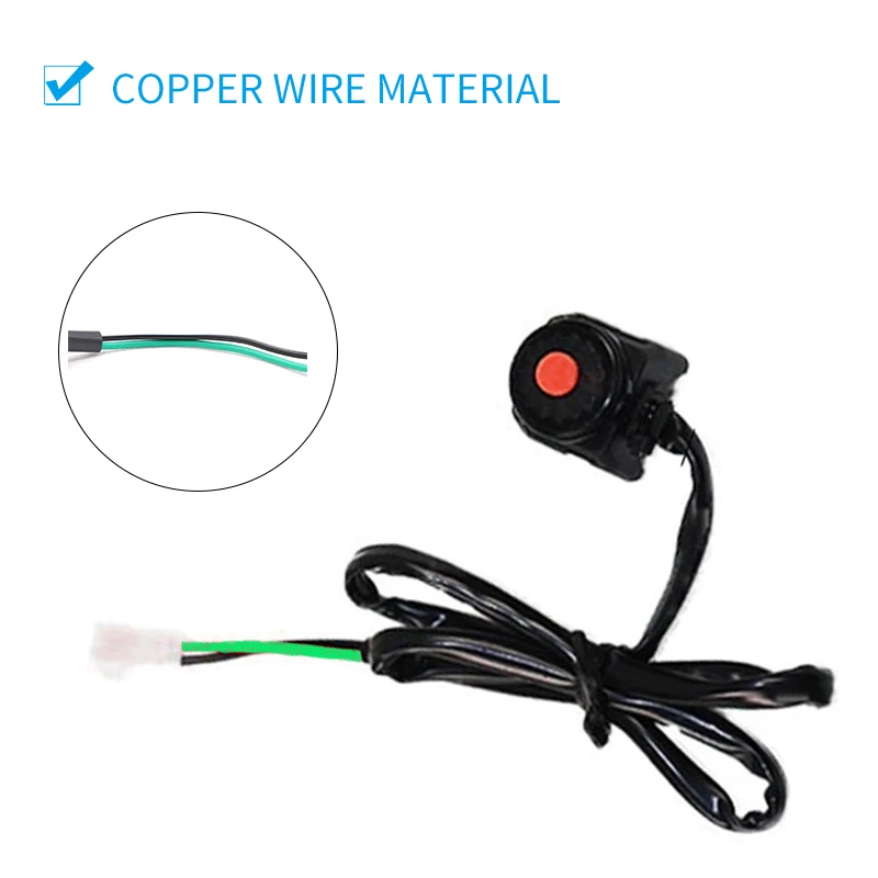 Квадроцикл Мотоцикл Kill Switch Dual Sport Dirt Quad Start Horn Kill Off Stop Switch кнопка мотоцикл автомобильные аксессуары Универсальный