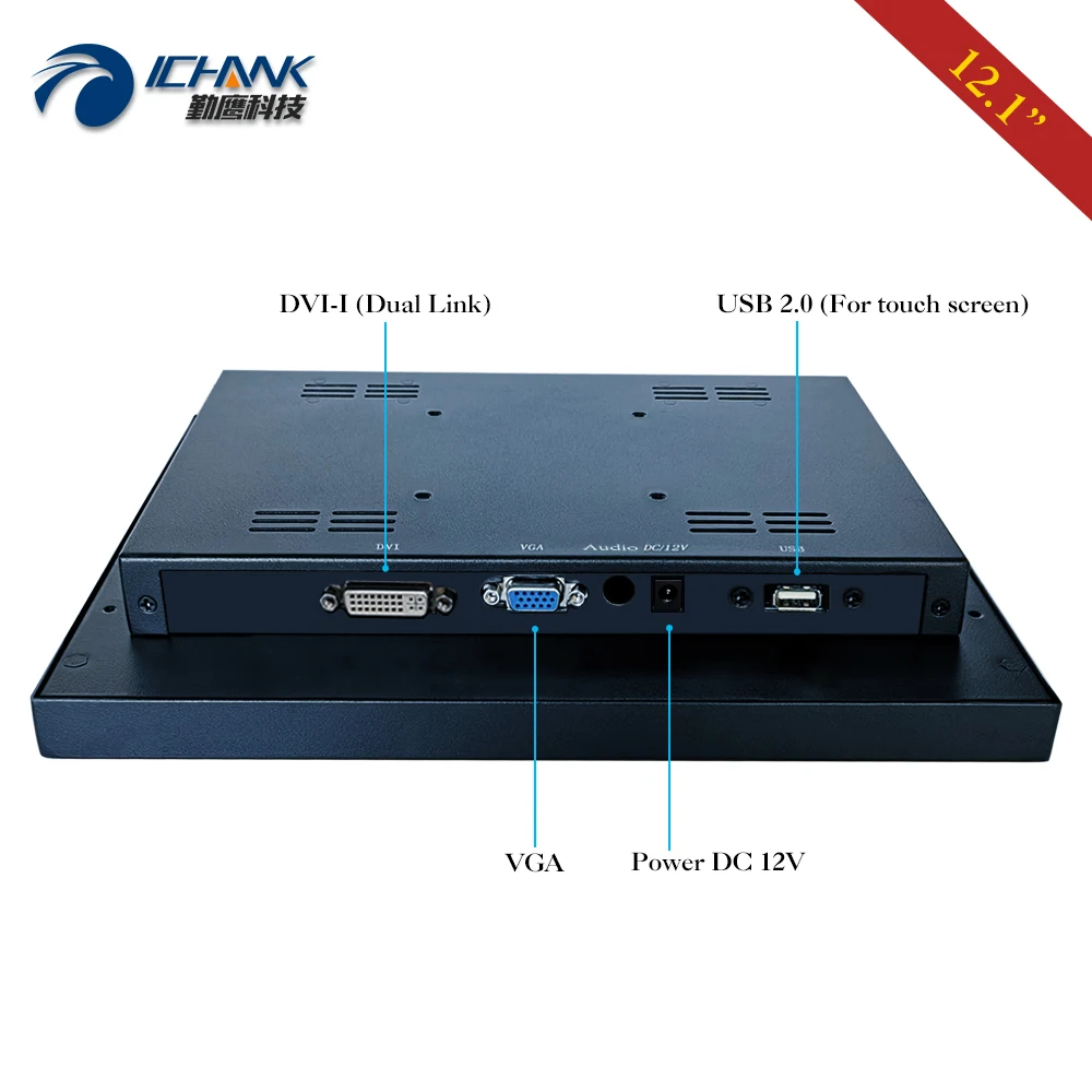    ġ LCD ũ, PC ÷ ZB120TC-DUV1, 12.1 ġ , 800x600 4:3 DVI VGA USB ݼ ̽