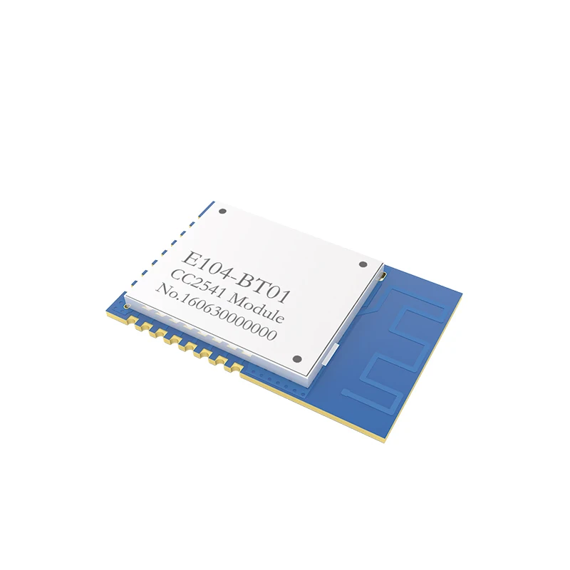 Модуль Bluetooth 2,4 ГГц CC2541 Ble 4,0 ibeacon радиочастотный передатчик приемник E104-BT01 SMD iot SPI 2,4 ГГц беспроводной модуль приемопередатчика