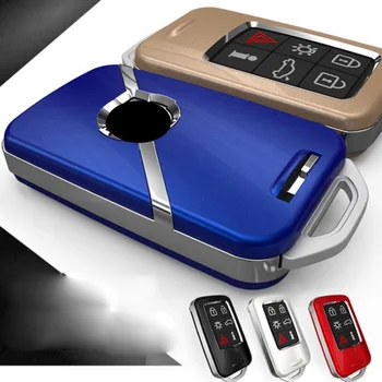 

Car Key Cover Case FOB For Volvo V40 V60 S40 S60 S80 V50 V70 XC60 XC70 XC90 S90 S80L S60L With key chain holder and key ring