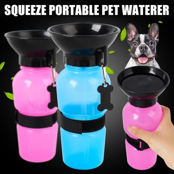 

Outdoor Dog Water Bottle Portable Pet Water Dispenser for Walking Puppy Travel Kettle Drinking Feeder J8