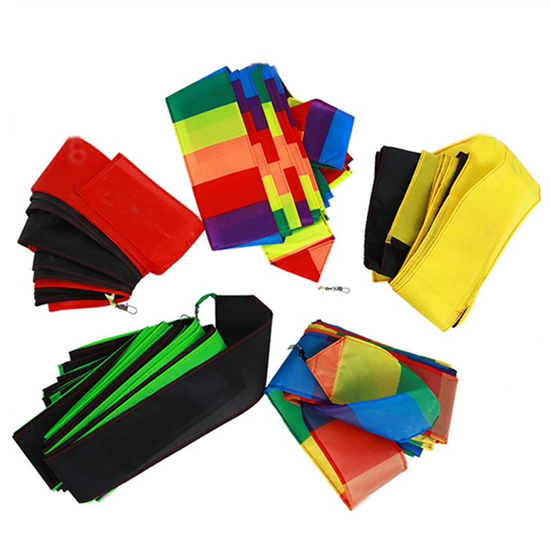 kites tails rainbow kites windsock outdoor toys flying kids kite wei kite accessories parachute folding buggy