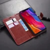 Leather Flip Wallet Case for REDMI 9 9A 9C 8A 5A 6A 7A 5 Plus Note 9S 9 Pro MAX 8 7 6 5 8T GO S2 POCO X3 NFC Soft Phone Cover ► Photo 2/6