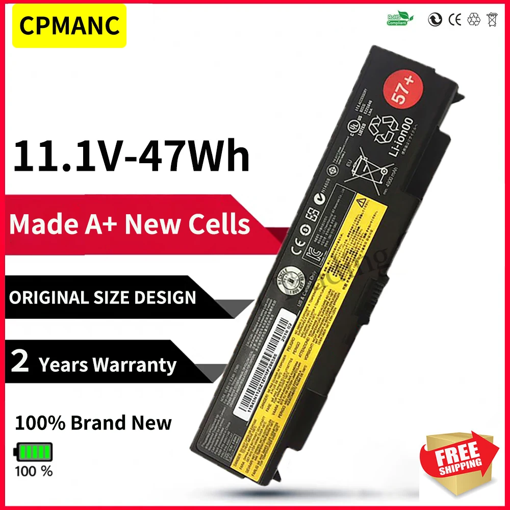 

HSW 10,8 V 48WH/6Cell T440p новый ноутбук Батарея для lenovo ThinkPad L440 L540 T440p T540p W540 45N1148 45N1149 45N1152