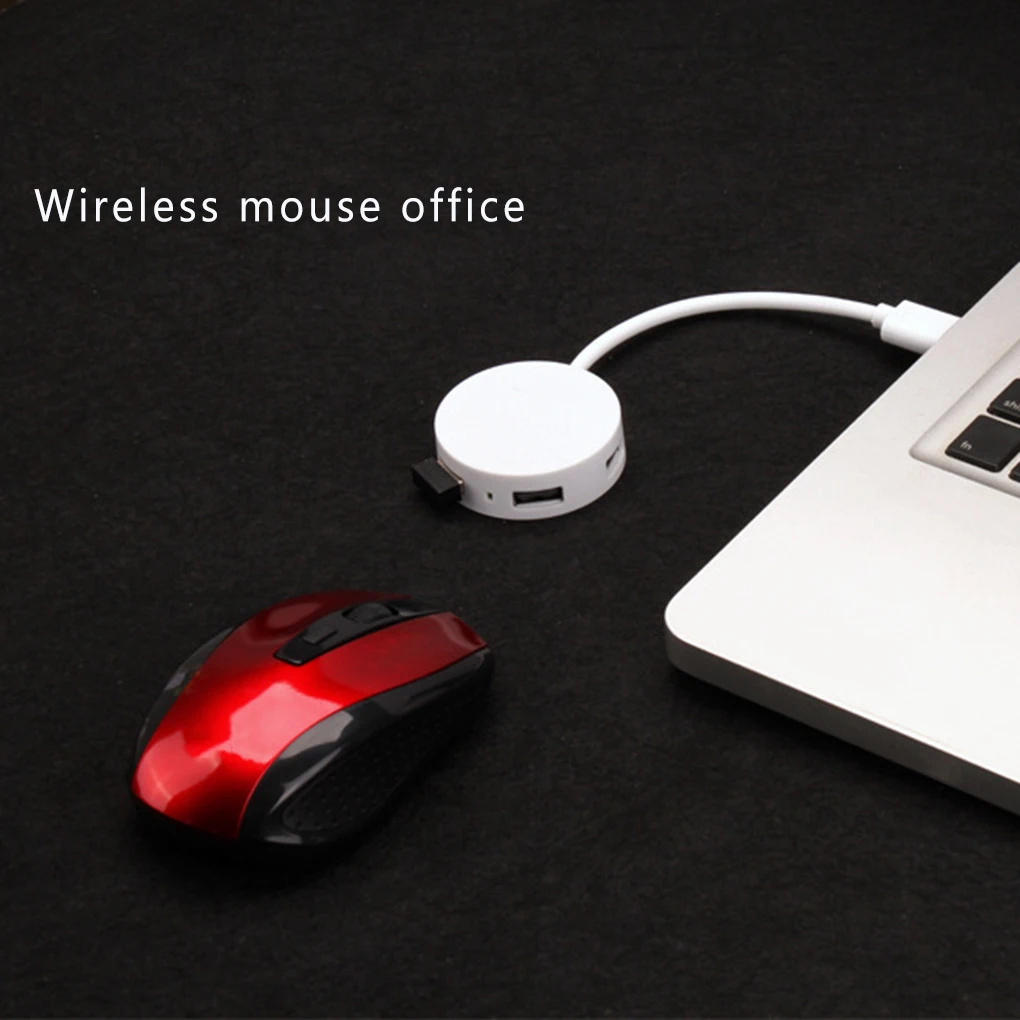 4 порта USB 2,0 концентратор OTG разветвитель Micro USB зарядное устройство Порт высокоскоростной USB концентратор Замена для компьютера ноутбука мышь U диск