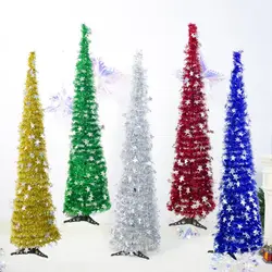 Пайетки для поделок новогодняя елка со звездой новогодние подарки Детские игрушки искусственное дерево Настенное подвесное украшение