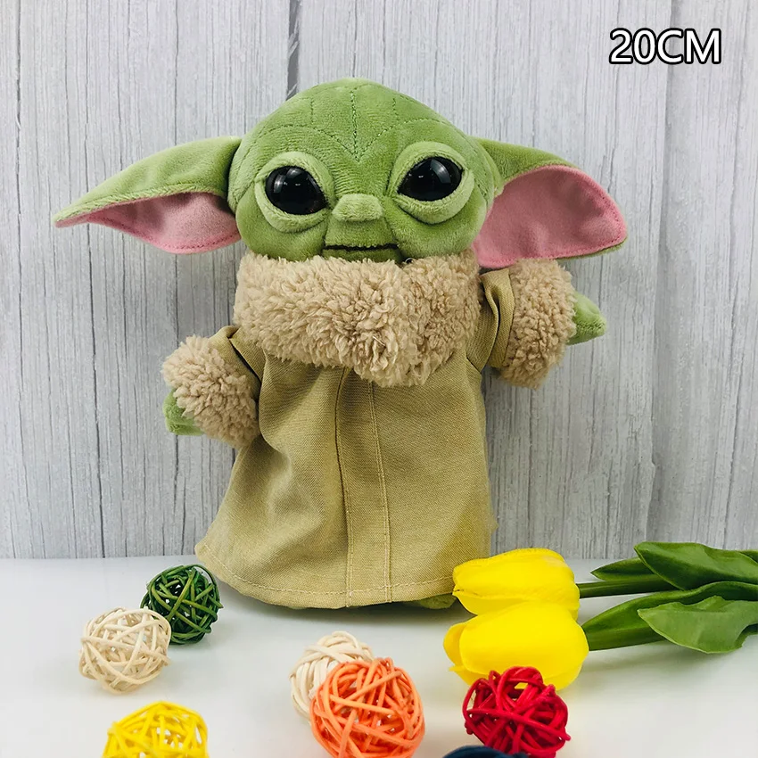 New 11-34cm baby yoda plush Spot Toy Master Yoda Plush Pendants Soft Stuffed Animals Dolls Keychains birthday gift for kid child